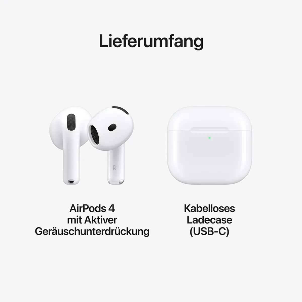 AirPods 4 with Active Noise Cancellation