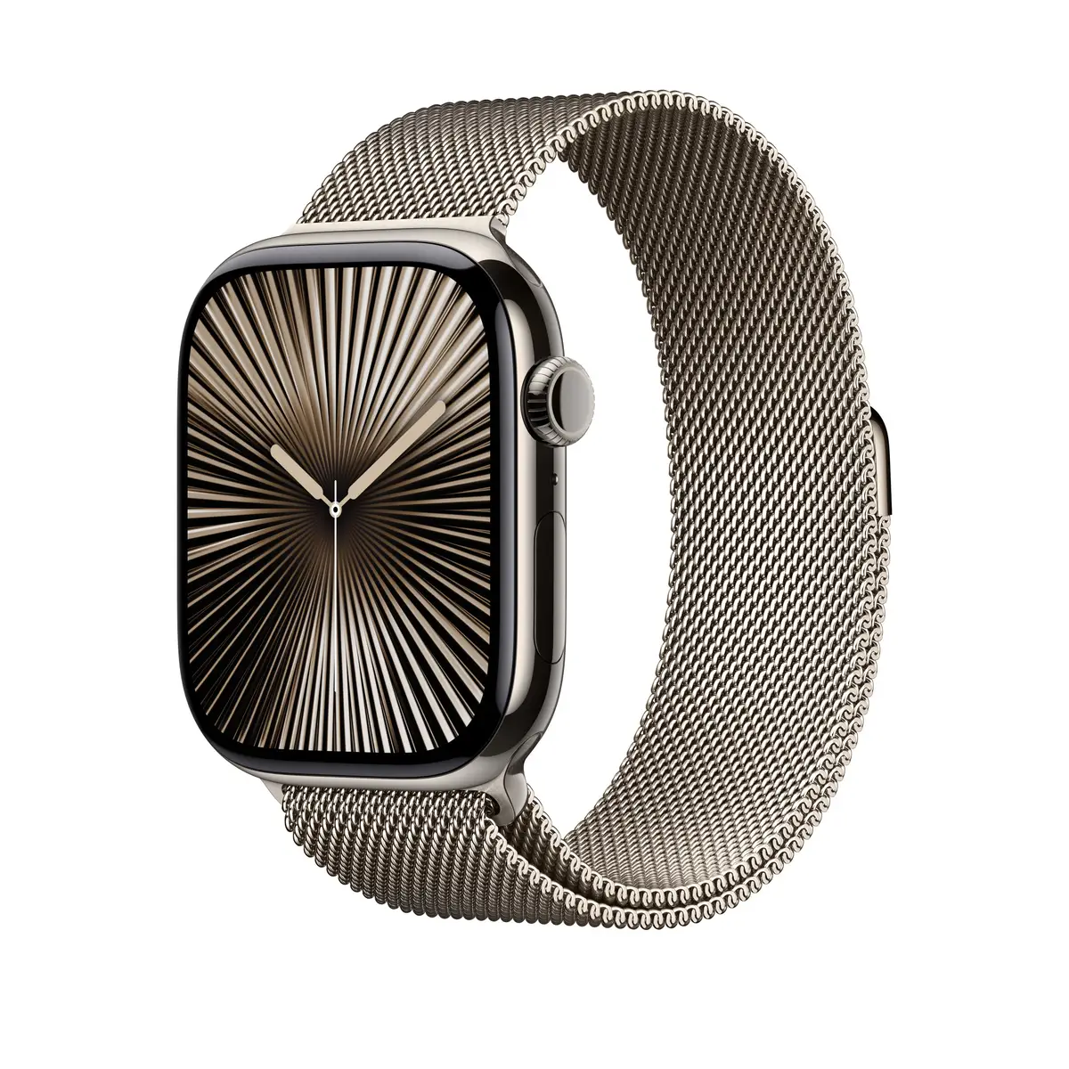 46mm Natural Milanese Loop, S/M