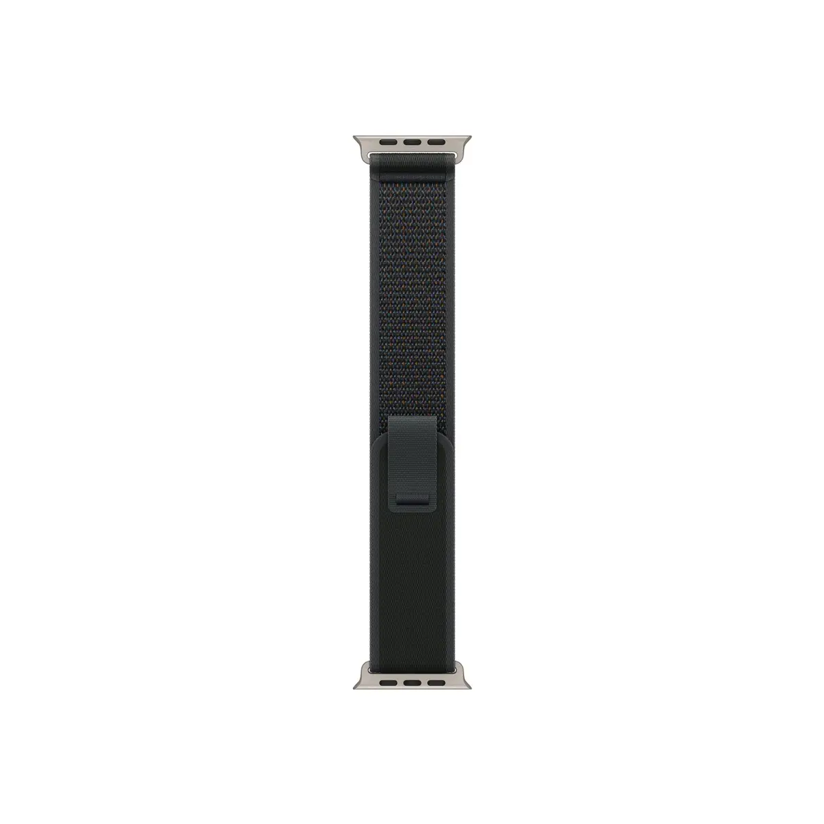 49mm Black Trail Loop - S/M, Natural Titanium Finish