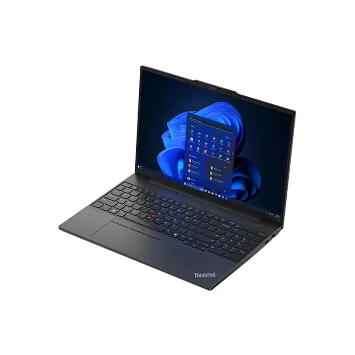 ThinkPad E16 Gen 2 21M5 180°-Scharnierdesign AMD Ryzen 5 7535HS 3,3 GHz Win11Pro Radeon 660M 8 GB 256 GB SSD TCG Opal Encryption 2, NVMe 40,6 cm 16" IPS 1920x1200 Wi-Fi 6E Bluetooth Schwarz kbd: Deutsch