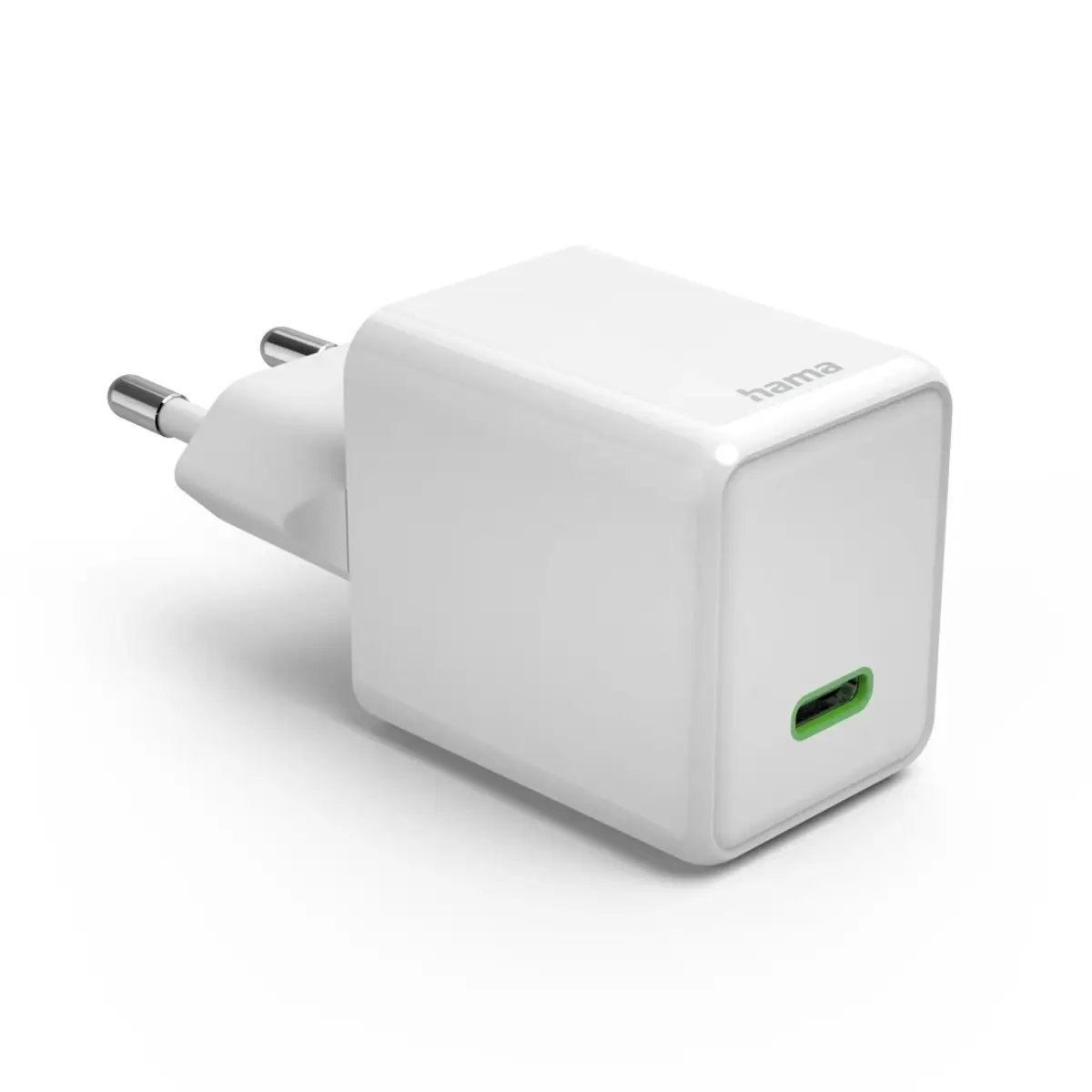 Schnellladegerät GaN USB-C Super-Mini-Charger PD 45 W Weiß