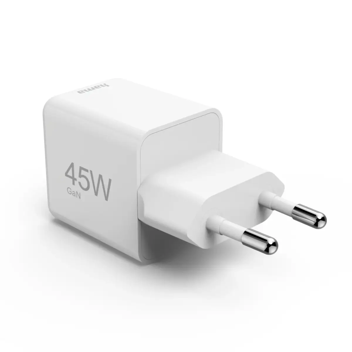 Schnellladegerät GaN USB-C Super-Mini-Charger PD 45 W Weiß