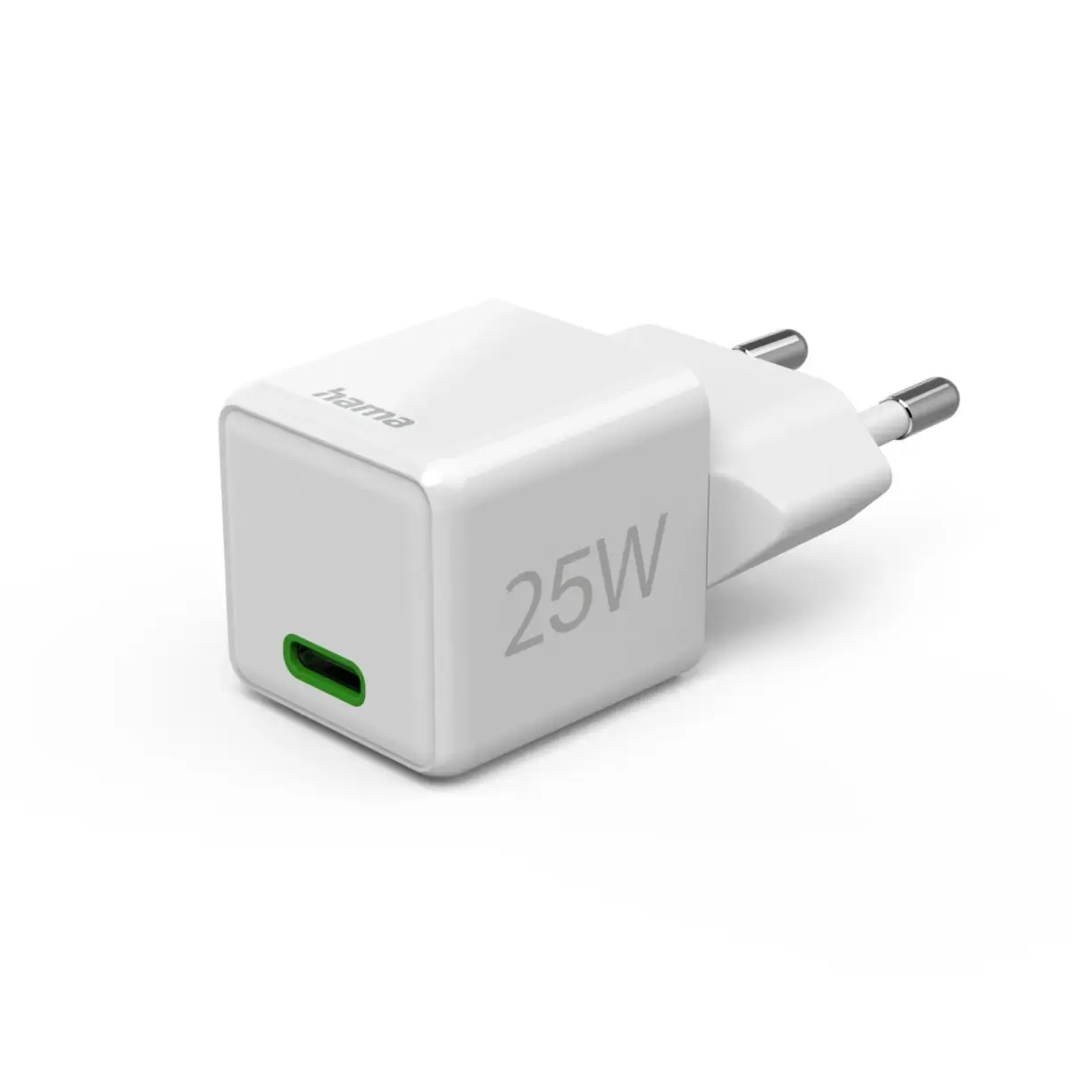 Schnellladegerät USB-C Super-Mini-Charger PD 25 W Weiß