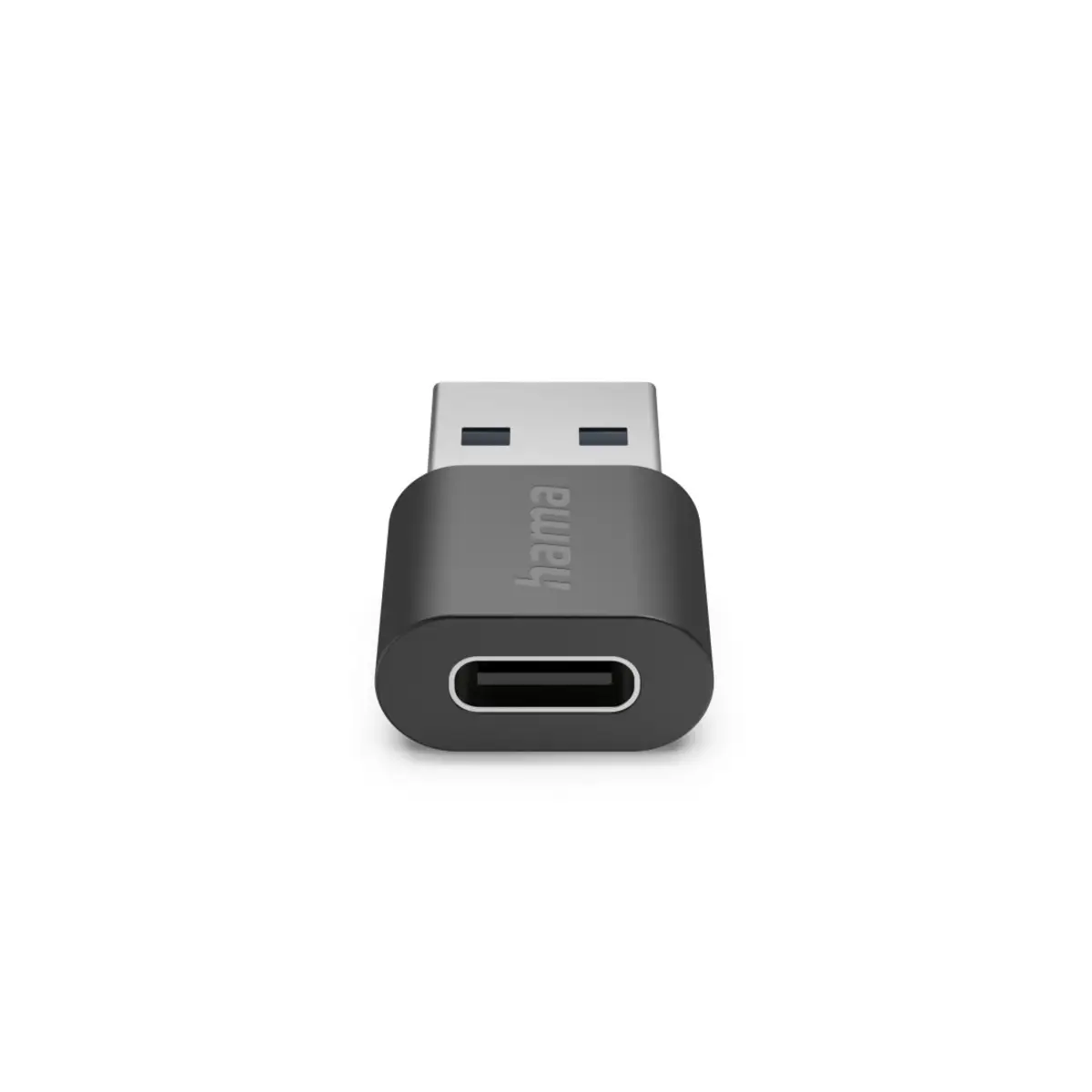 USB-Adapter USB-A-Stecker USB-C-Buchse USB 3.2 Gen2 10 Gbit/s USB-A USB-C Schwarz