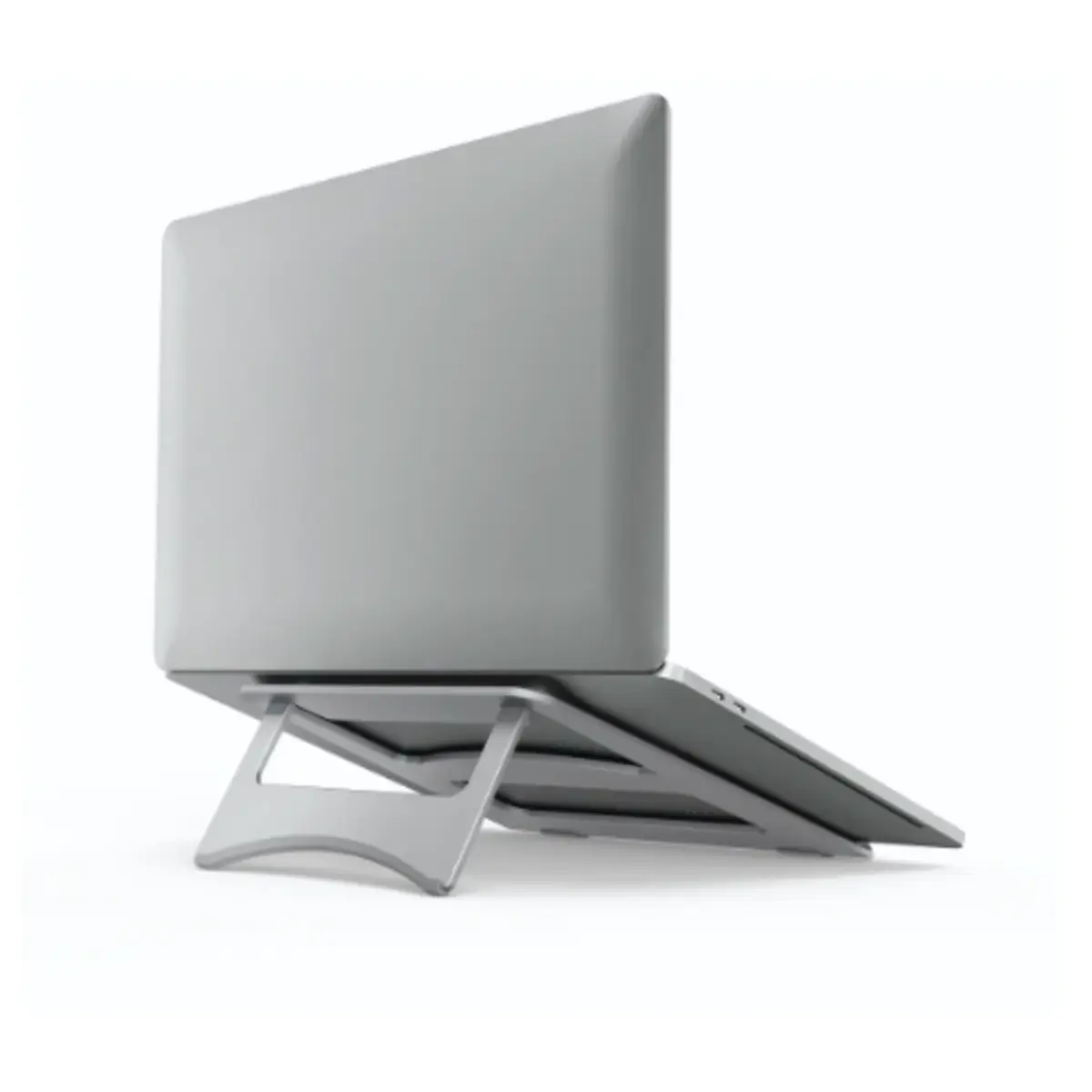 Laptop-Stand "Aluminium" faltbar bis 40 cm (15,6") Silber