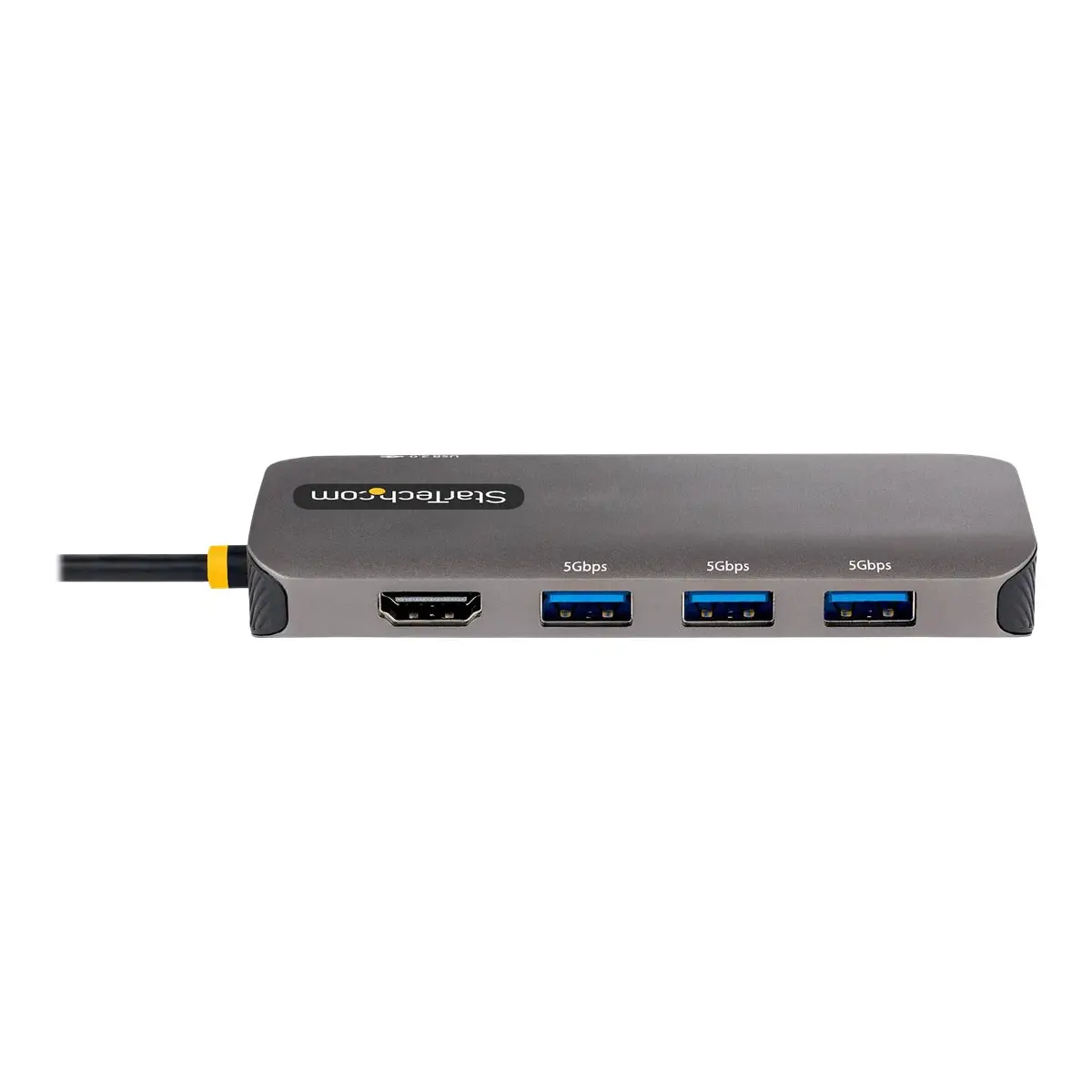 USB C Multiport Adapter USB C auf HDMI Adapter 4K 60Hz 5Gbit/s USB-A 3.0 Hub 100W Power Delivery Pass-Through GbE 30cm Kabel Laptop Dockingstation/Reisedock Thunderbolt 3 und 4 Kompatibel