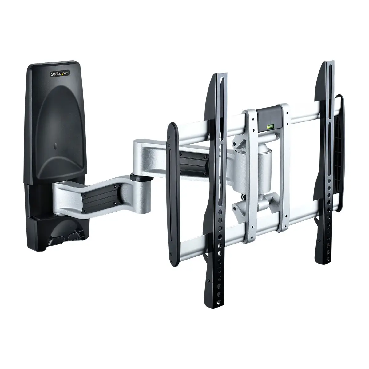 Schwenkbare TV Wandhalterung VESA Wandhalterung für Bildschirme 26 bis 65 Zoll und 45 kg Flat und Curved TVs Fernseher Schwenkarm mit Niedrigem Profil TV Halterung Ecke Ausziehbares TV Arm