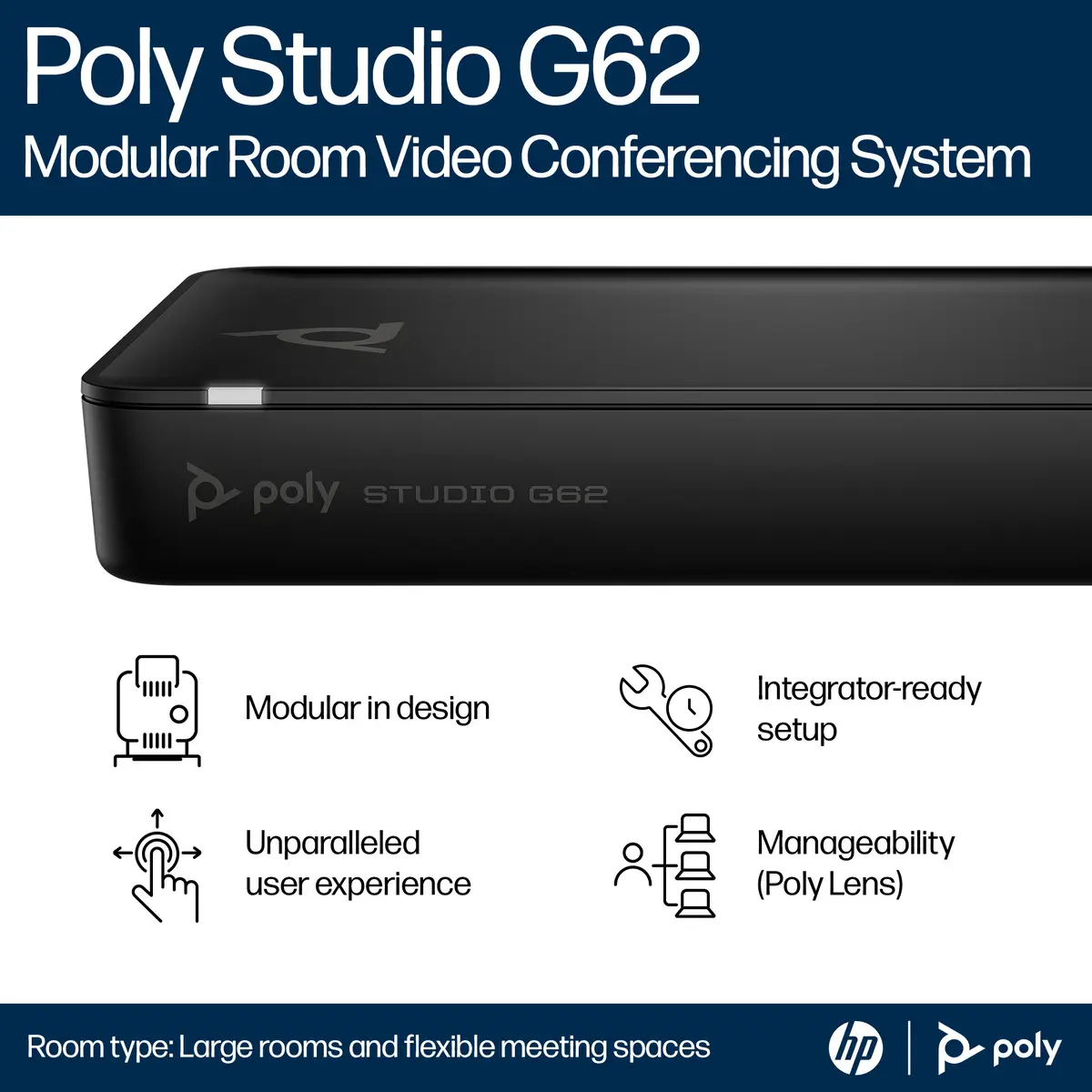 Poly Studio G62 Videokonferenzsystem
