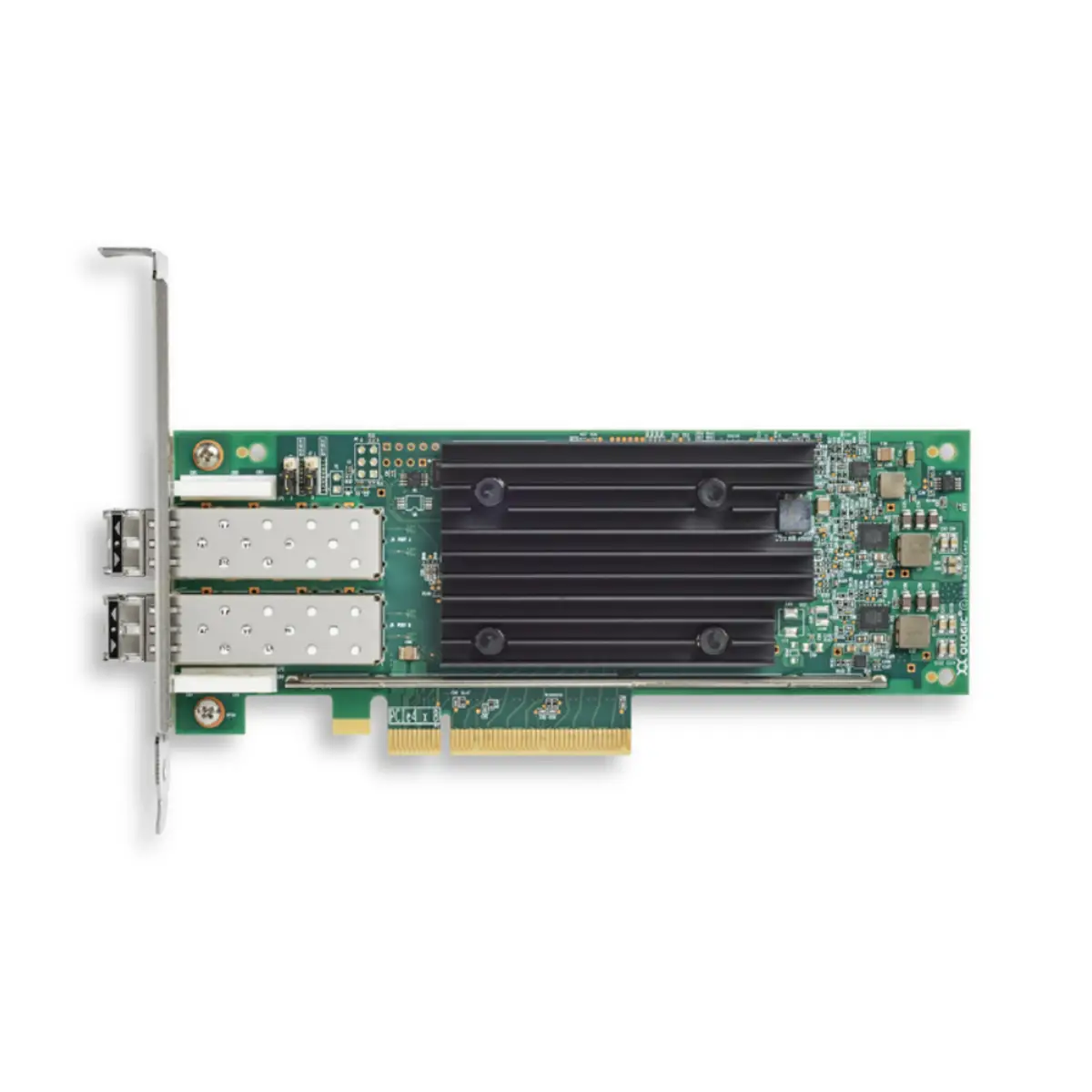 QLogic 2772 Dual Port 32GbE Fibre Channel HBA PCIe Full Height, Customer Kit, V2