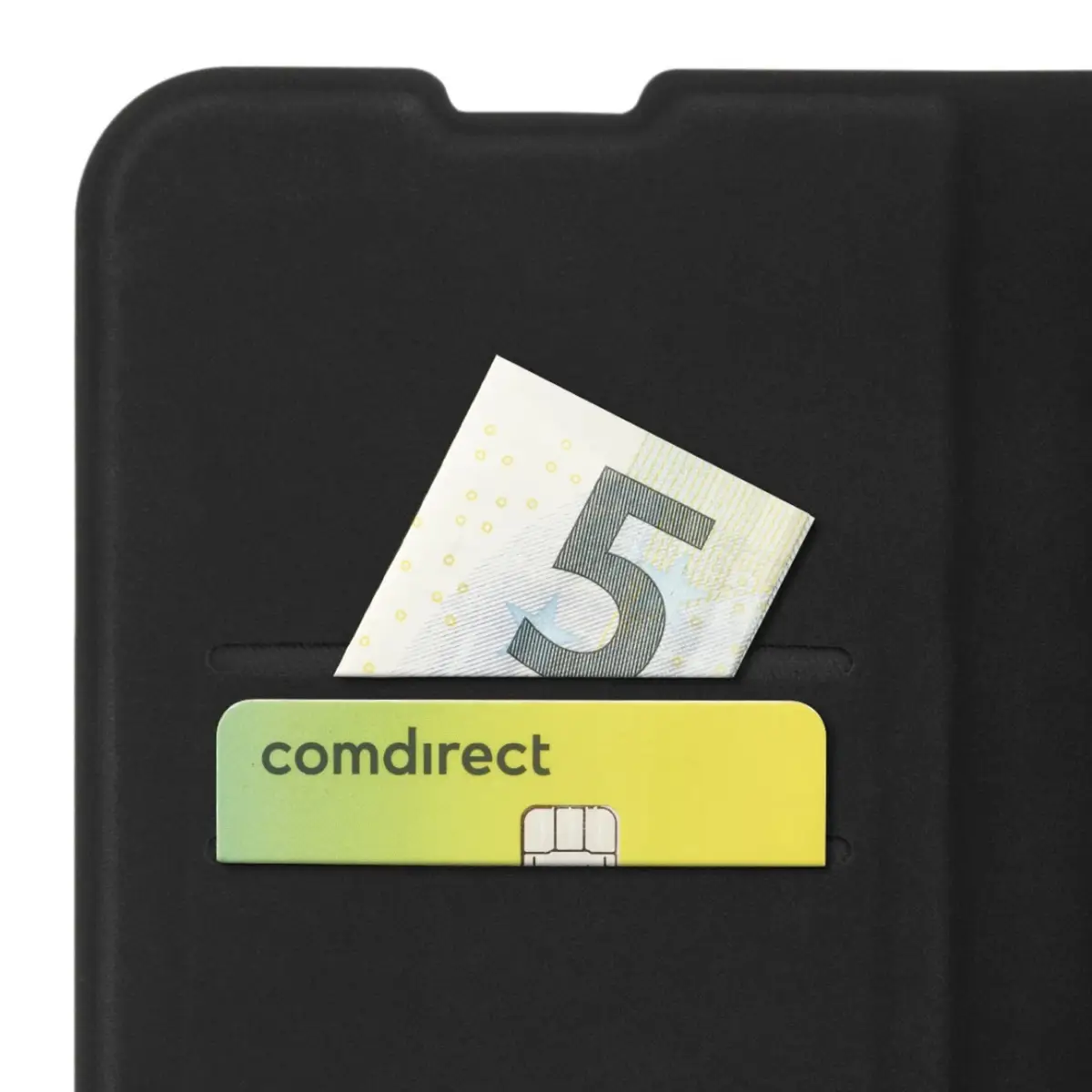 Handytasche "Daily Protect" 15,5 cm 6.1" für Apple iPhone 16 Schwarz