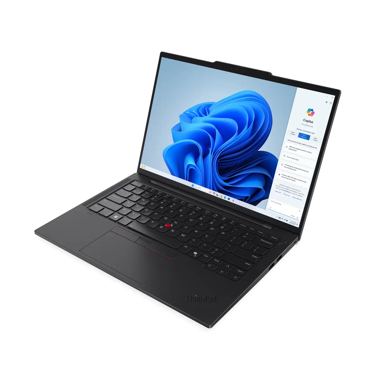ThinkPad T14s Gen 5 21LS 180°-Scharnierdesign Intel Core Ultra 7-155U 1,7 GHz Evo 32 GB 1 TB SSD TCG Opal Encryption 2 NVMe Performance 35,6 cm 14" IPS 1920x1200 Win11Pro Intel Graphics Wi-Fi 6E Bluetoot