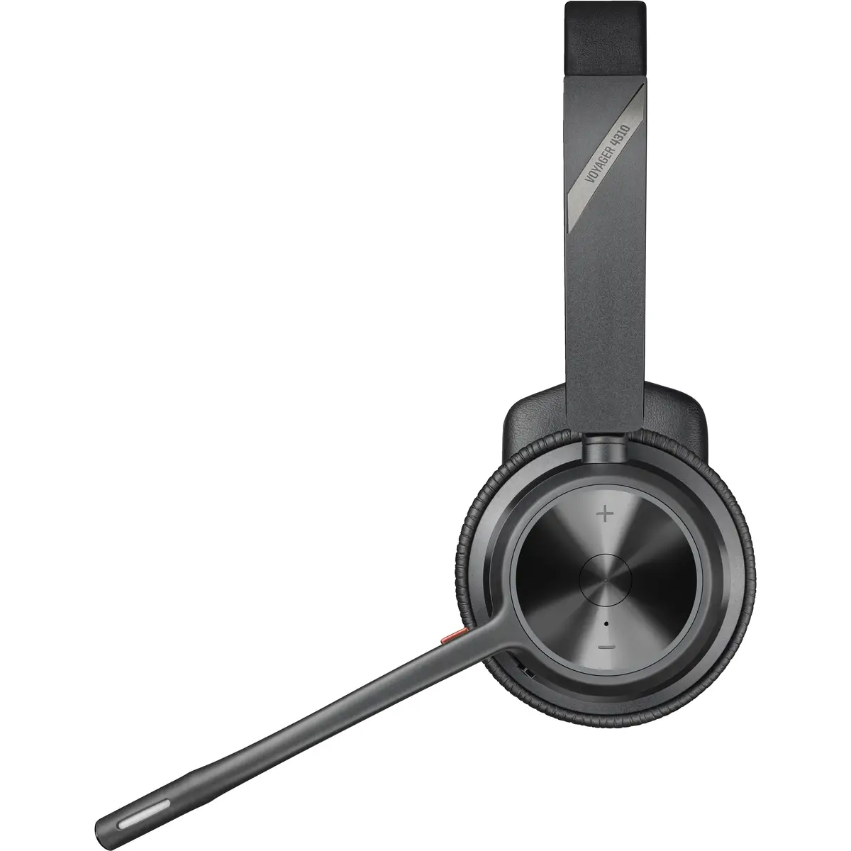 Poly Voyager 4310 Headset On-Ear Bluetooth kabellos kabelgebunden USB-C Schwarz Zoom Certified Zertifiziert für Microsoft Teams