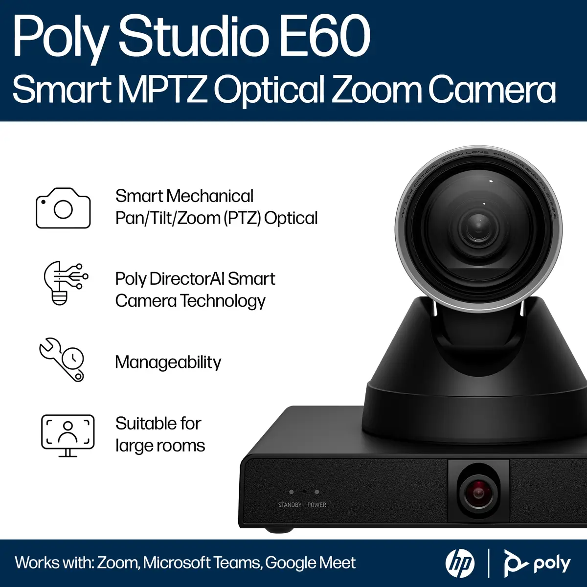 Poly Studio E60 Konferenzkamera