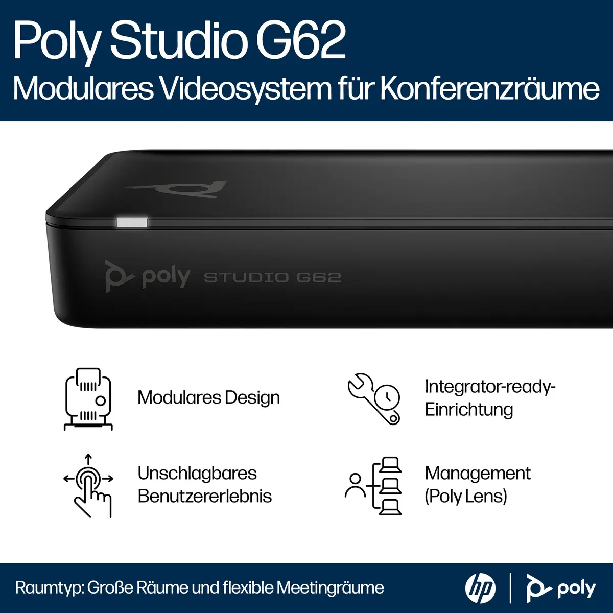 Poly Studio G62 Videokonferenzsystem