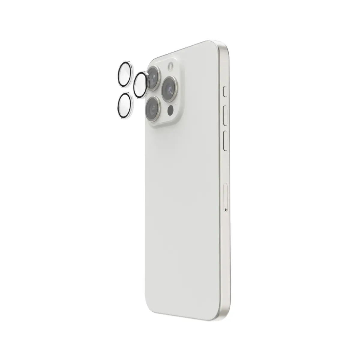Kameraschutz "Lens Protect" für iPhone 16 Pro/16 Pro Max, 3 Einzellinsen