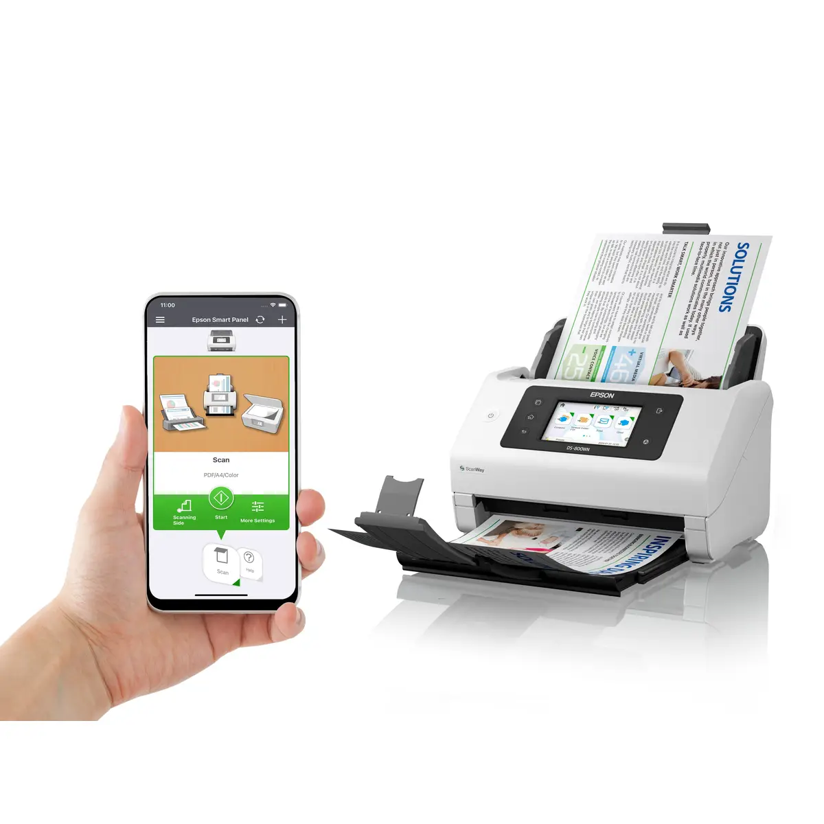 WorkForce DS-800WN Dokumentenscanner