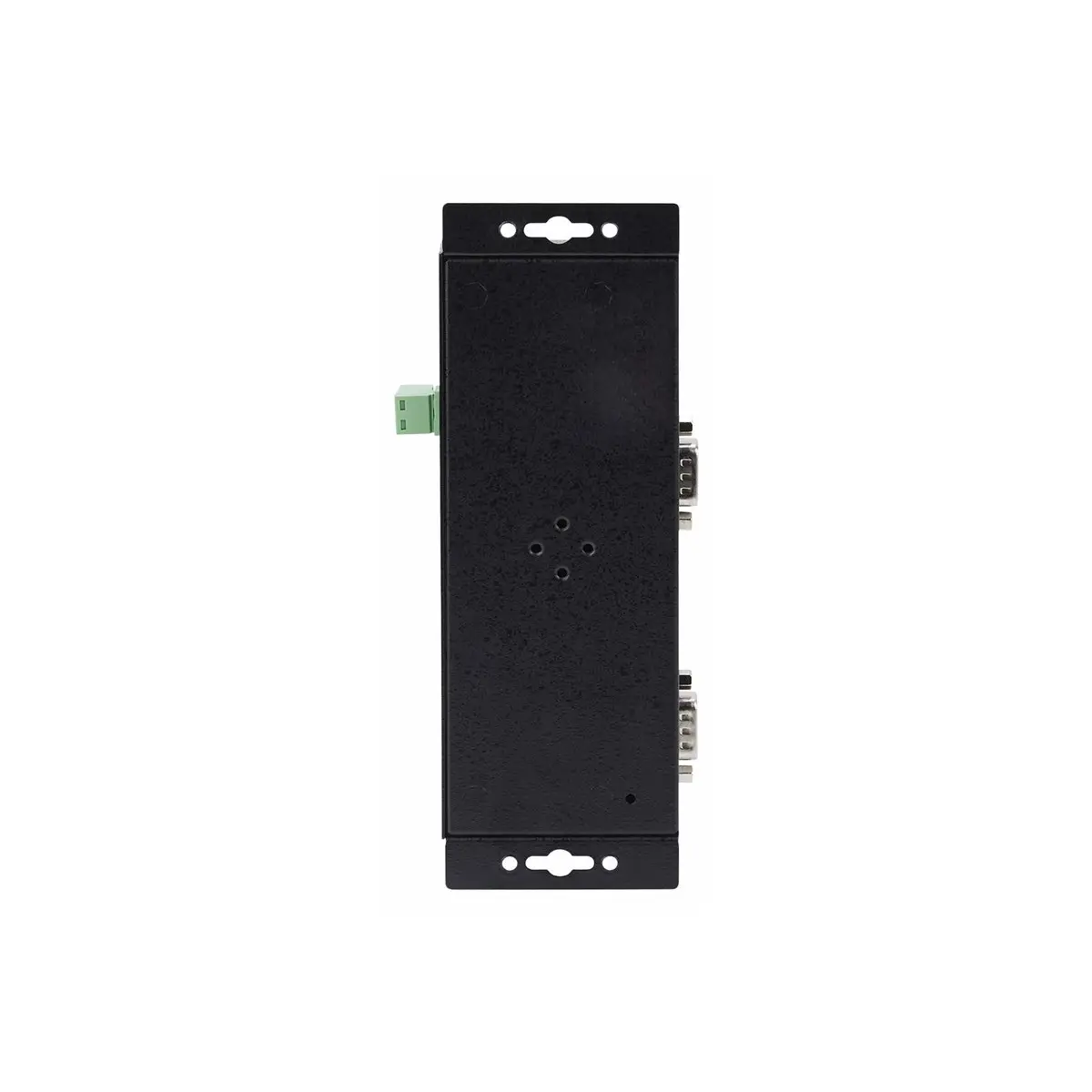 2P Serial to Ethernet Adapter IP LAN to RS232 DB9 Converter Geräteserver 2 Anschlüsse 100Mb LAN RS-232 Wand / DIN-Schienen montierbar TAA-konform