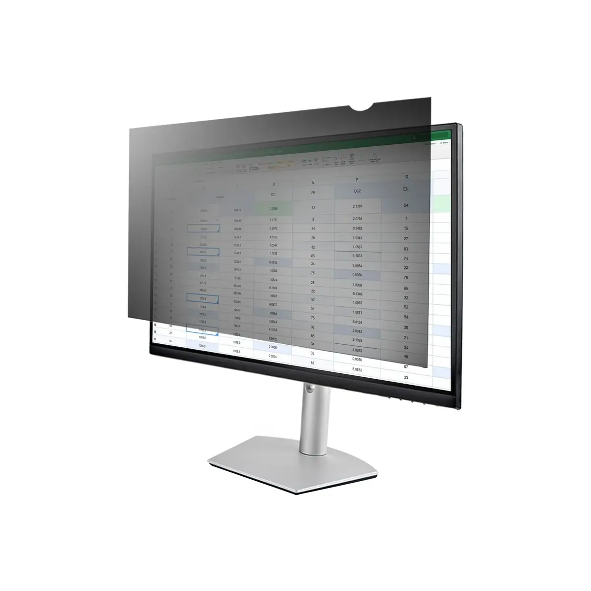 23,6" 16:9 Monitor Blickschutzfilter Bildschirm Blickschutzfolie mit 51% Blaulichtfilter Sichschutzfolie mit 60 Grad Sichtwinkel Blaulicht Displayschutzfolie Monitor Sichtschutzfolie