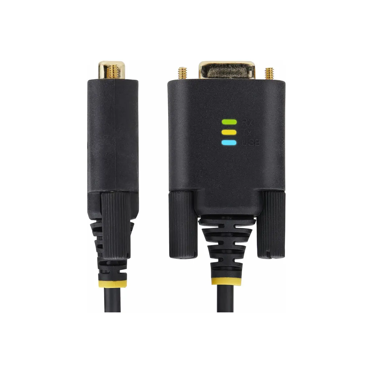 Serien-Kabel Schwarz 1 m USB Typ-A DB-9
