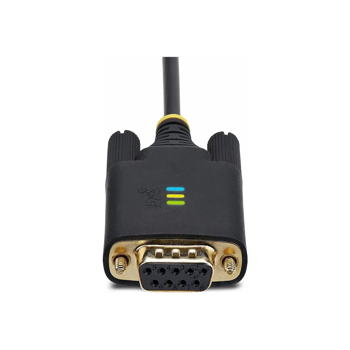 Serien-Kabel Schwarz 1 m USB Typ-A DB-9