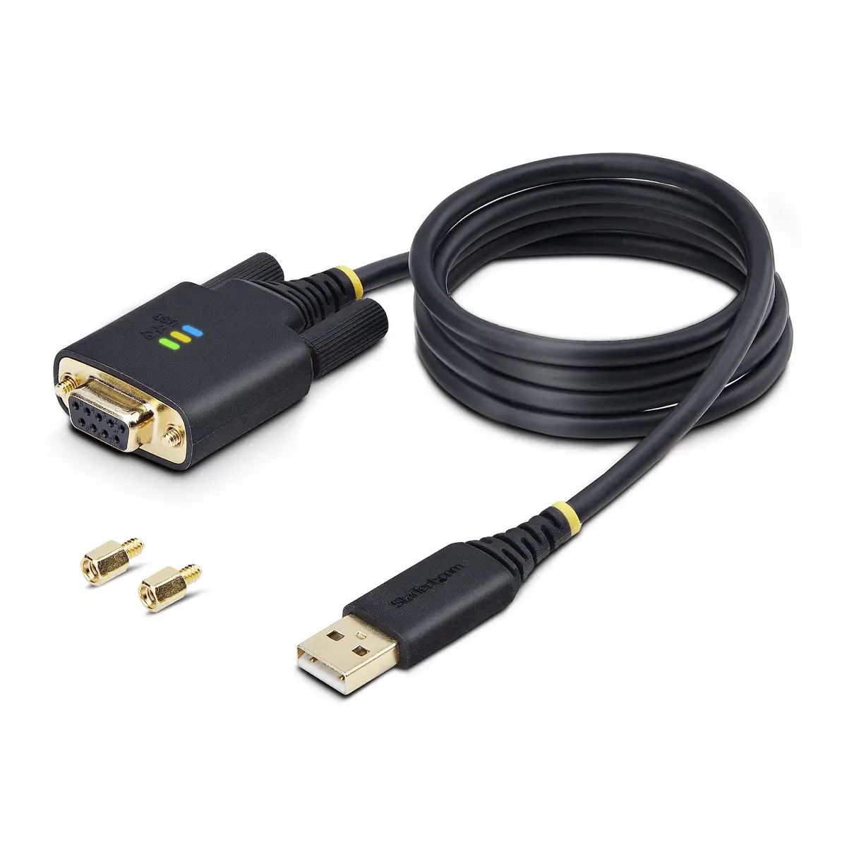 Serien-Kabel Schwarz 1 m USB Typ-A DB-9