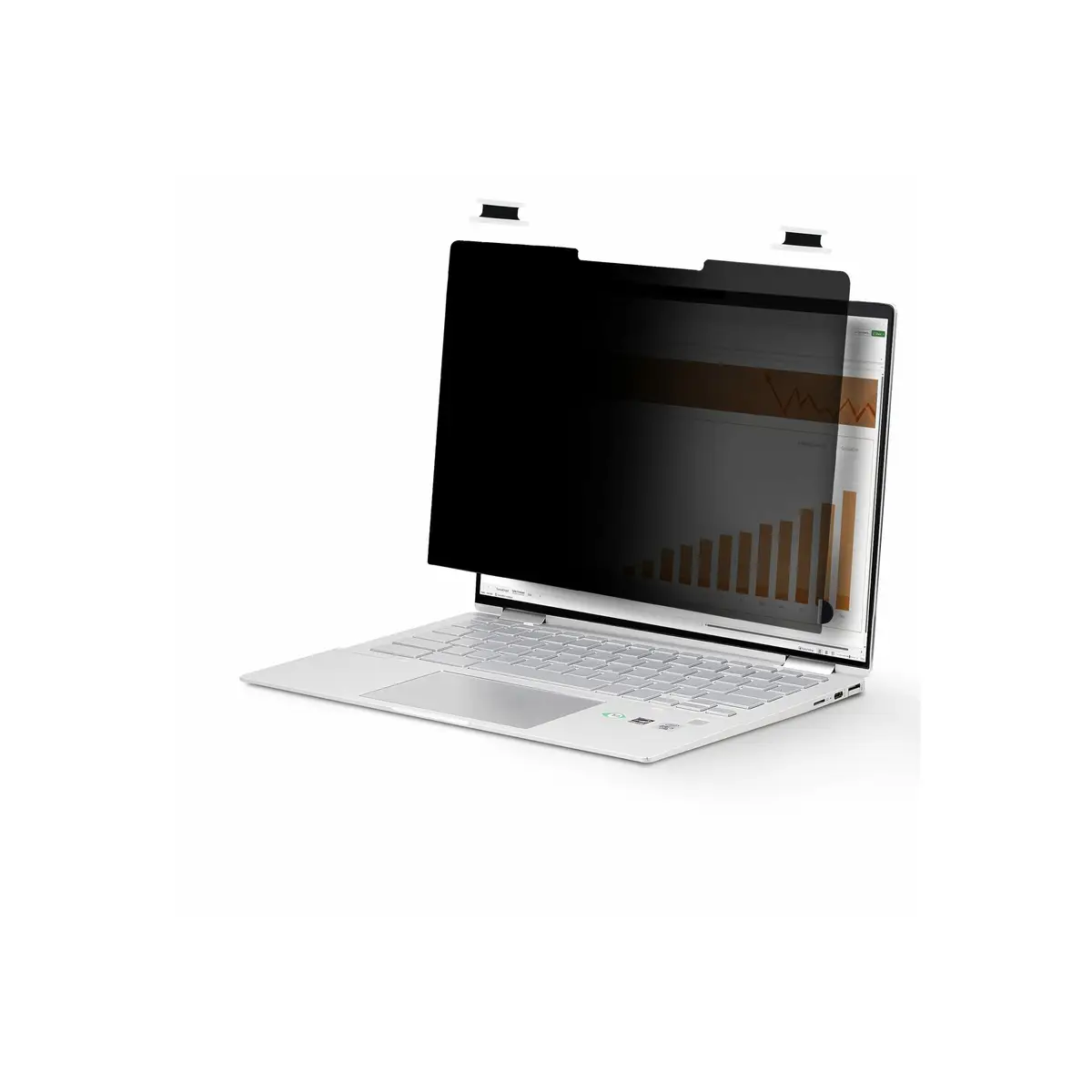 14" 16:9 Laptop MonitorTouch Blickschutzfilter Blendschutzfilter Sichtschutzfilter mit 51% Blaulichtreduzierung Flip-Over