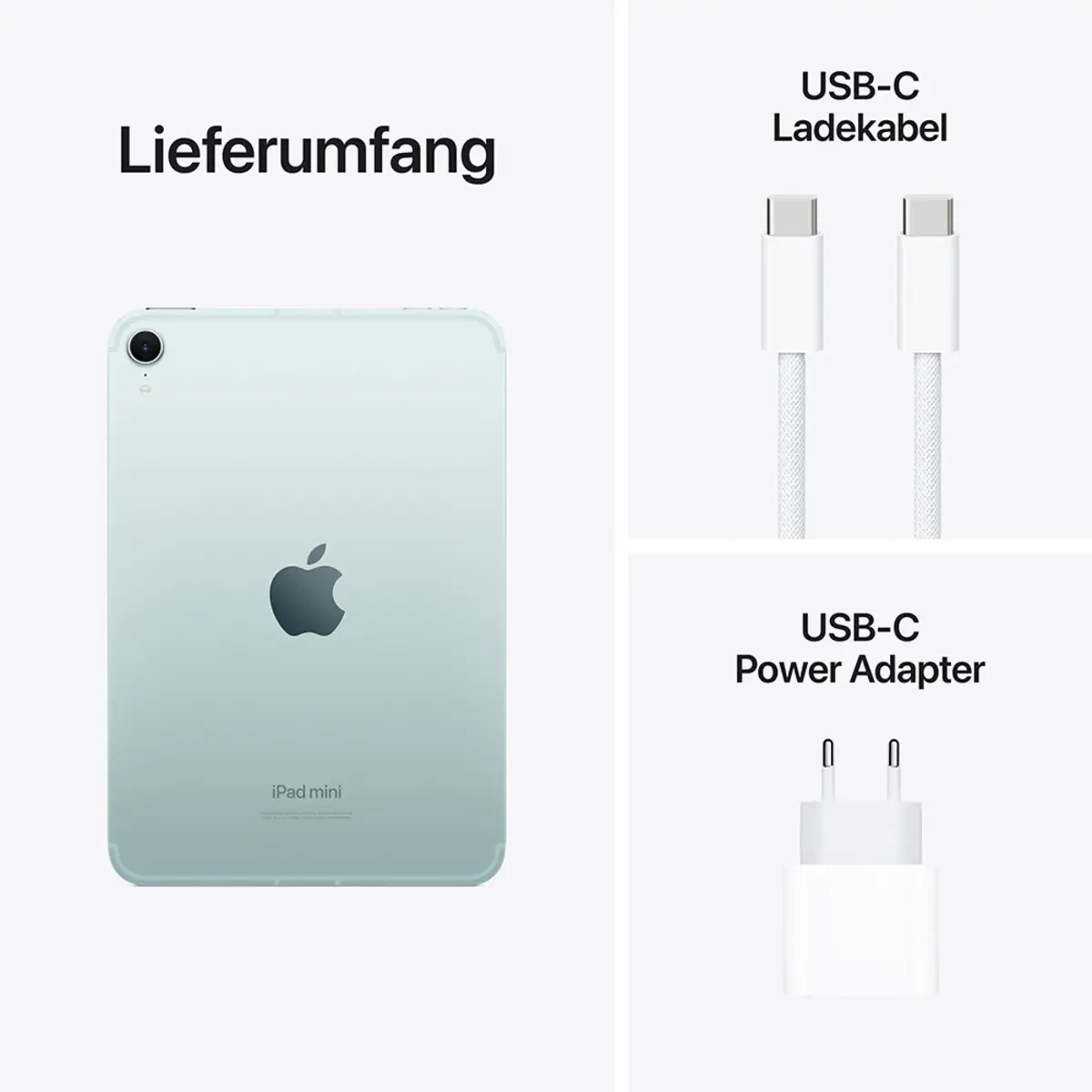 iPad mini (2024) 8,3" 512GB WiFi blau