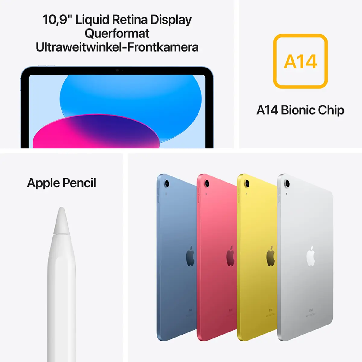 iPad (2024) 10,9" 64GB WiFi blau