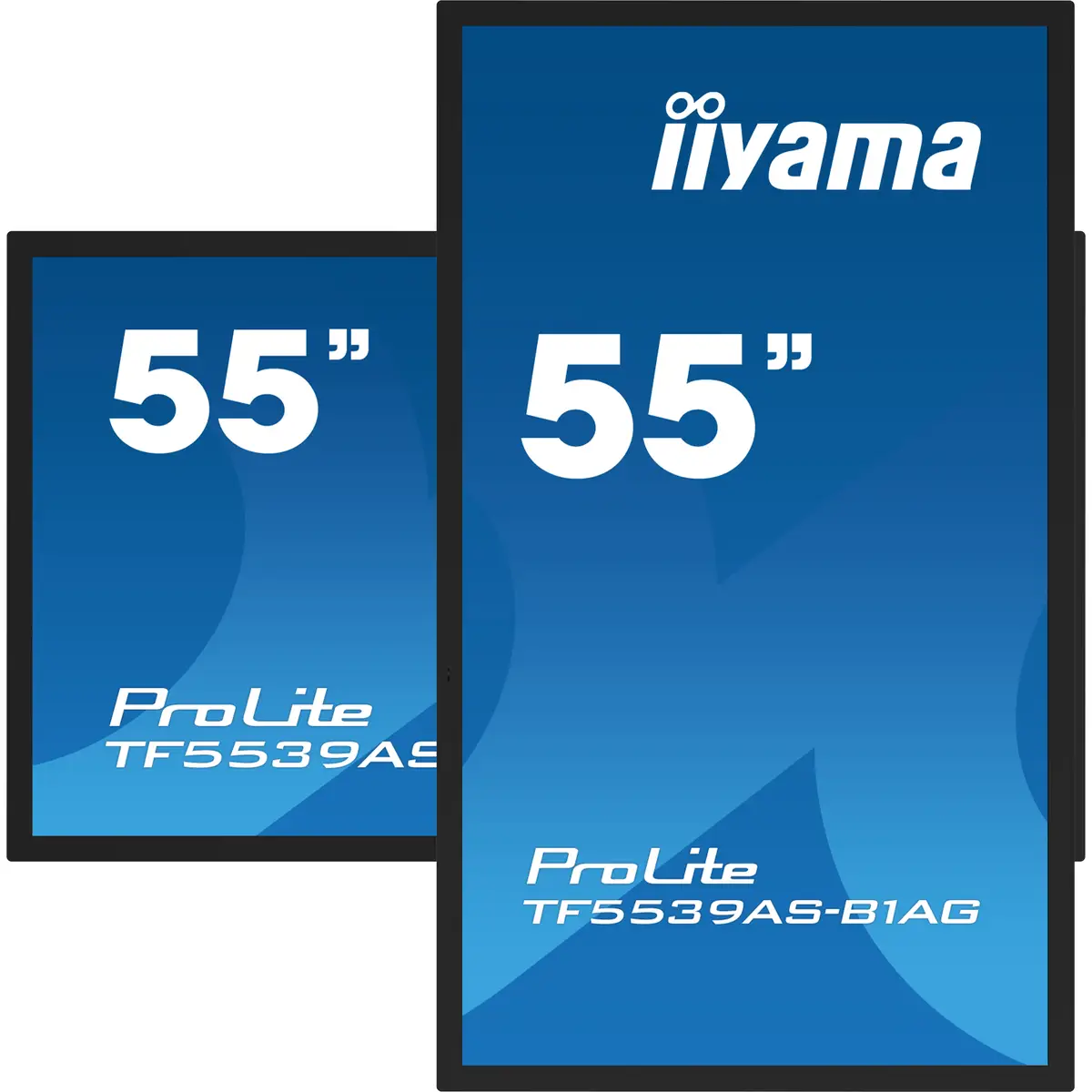TF5539AS-B1AG 138,7cm (54,6") Digital Signage 3840x2160 Pixel 500cd/m² 1200:1 8ms
