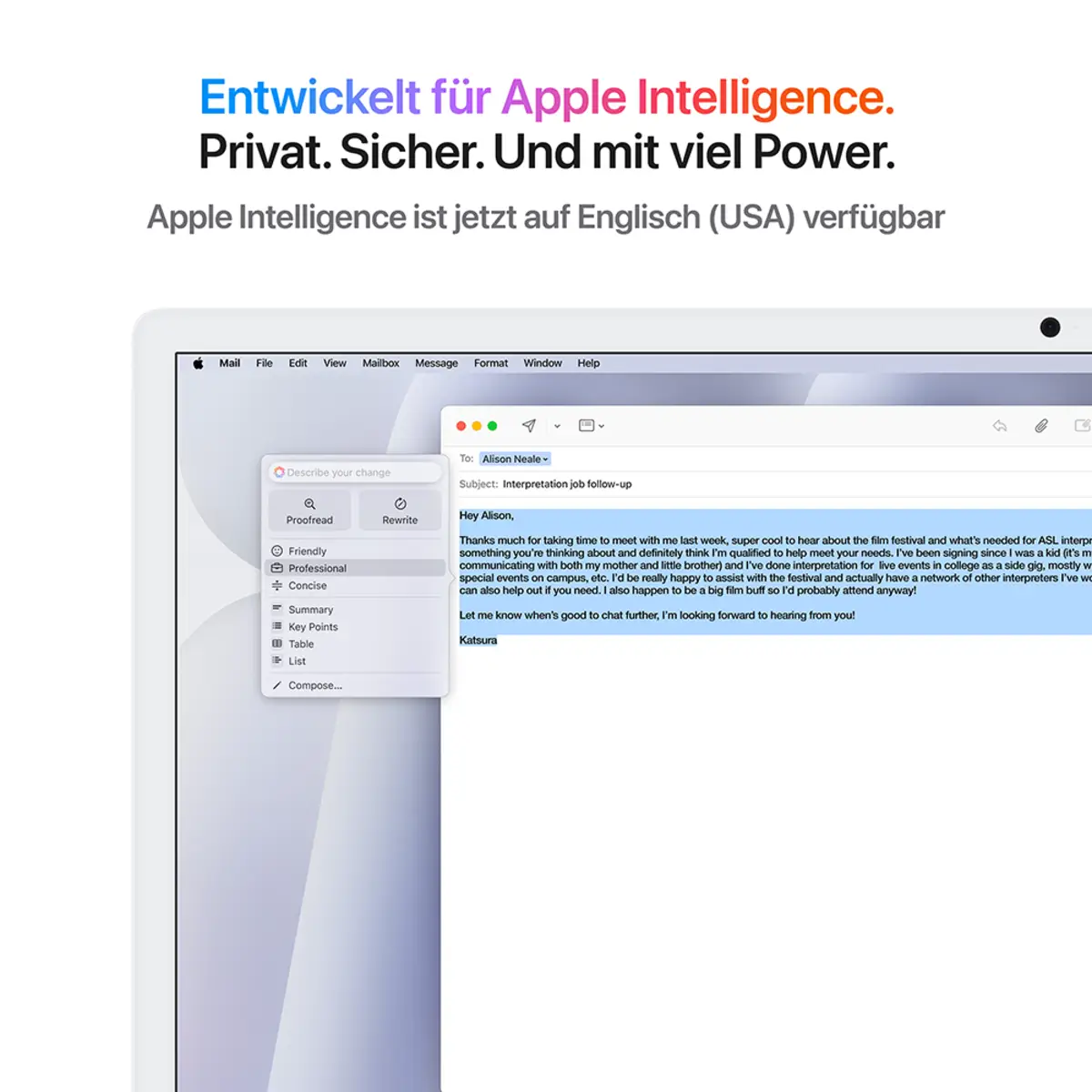 iMac silber mit Retina 4.5k Display Standardglas Apple M4 10C 61cm (24") 32GB RAM 1TB SSD Gigabit Ethernet Magic Mouse 2 + Magic Keyboard mit TouchID und Ziffernblock Deutsch