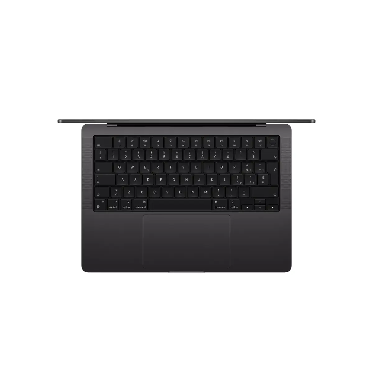 MacBook Pro Apple M4 10C Deutsch 32GB RAM 2TB SSD 36 cm (14,2") Retina Nanotexturglas 70W EU-Plug Space Schwarz