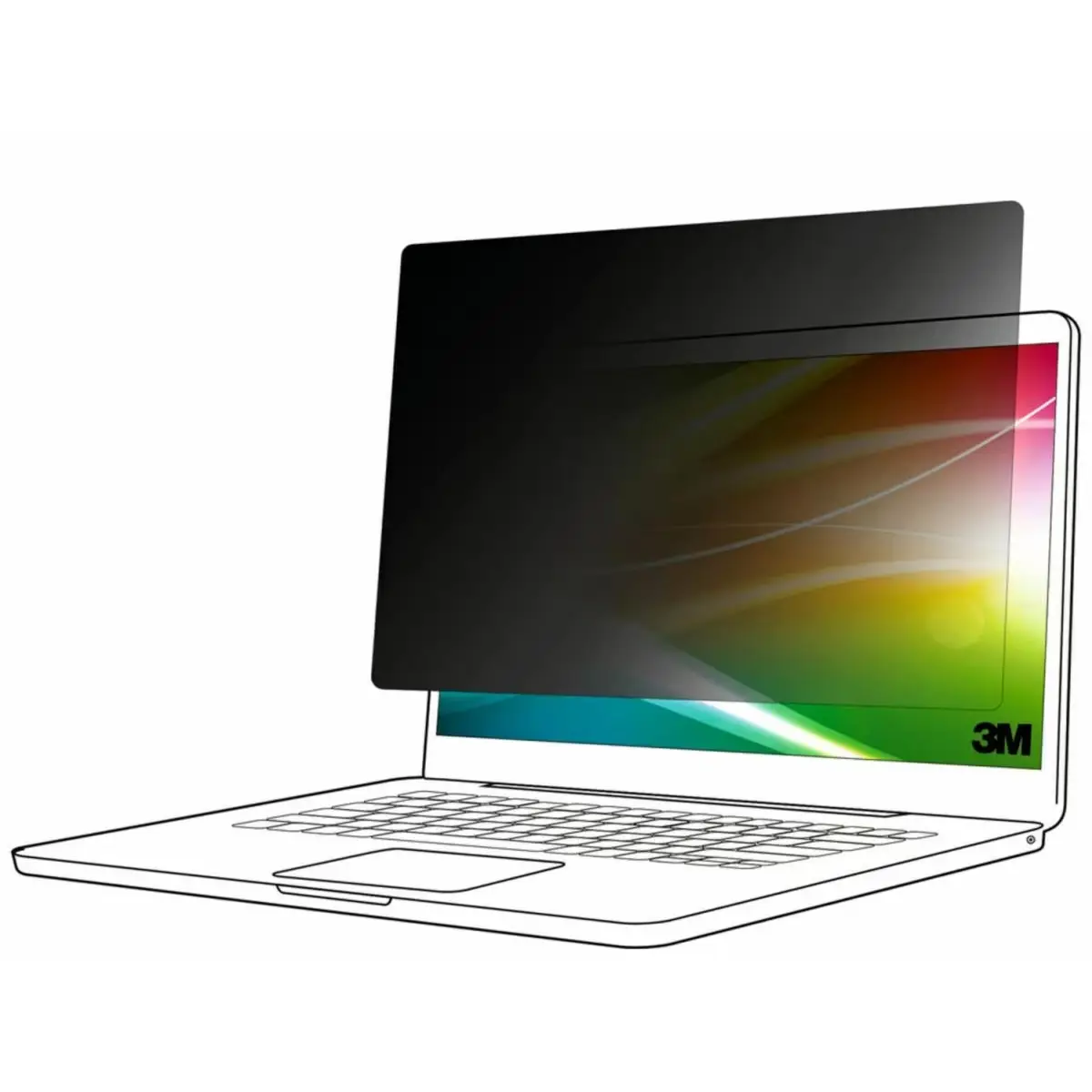 Bright Screen Privacy Filter Blickschutzfilter für 43,9cm (17.3") Notebooks