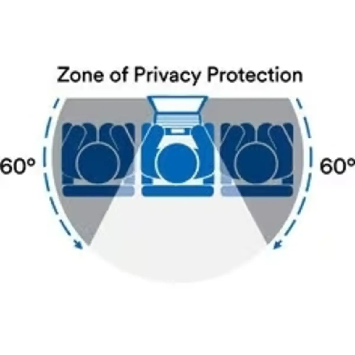 Bright Screen Privacy Filter Blickschutzfilter für 43,9cm (17.3") Notebooks