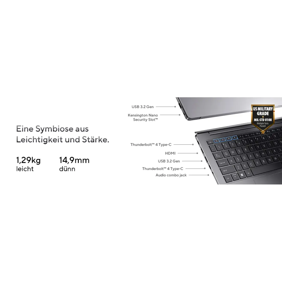 ExpertBook P5405CSA-NZ0101X U5 226V 16GB 512GB 35,6cm W11P