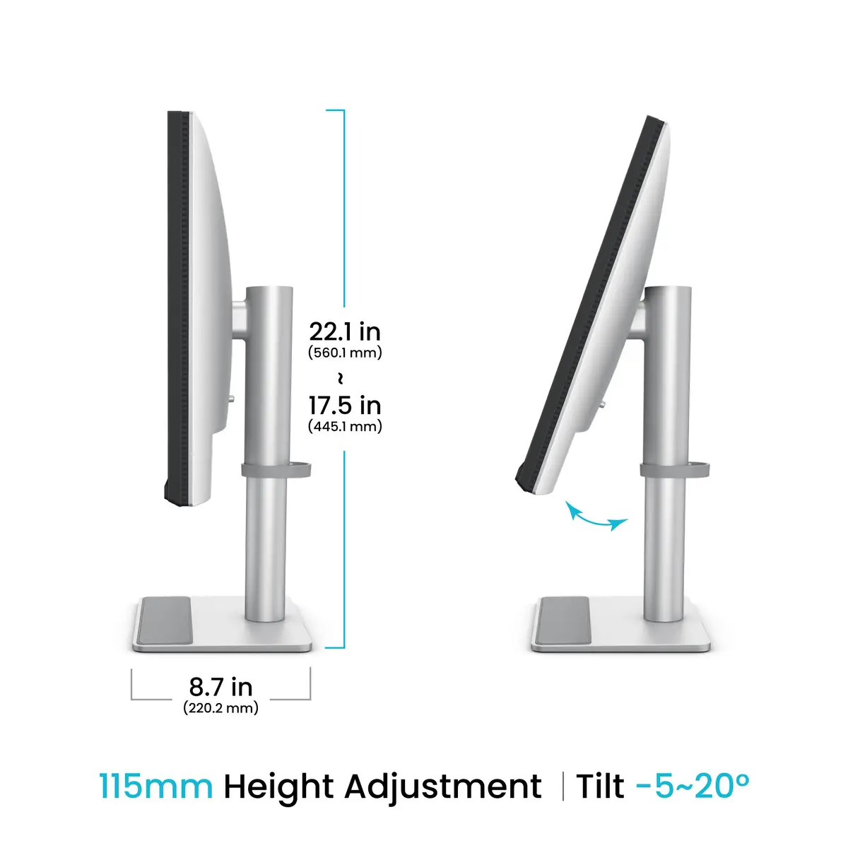 MA270U Monitor 68,6cm (27") 3840x2160 Pixel 4K Ultra HD Weiß