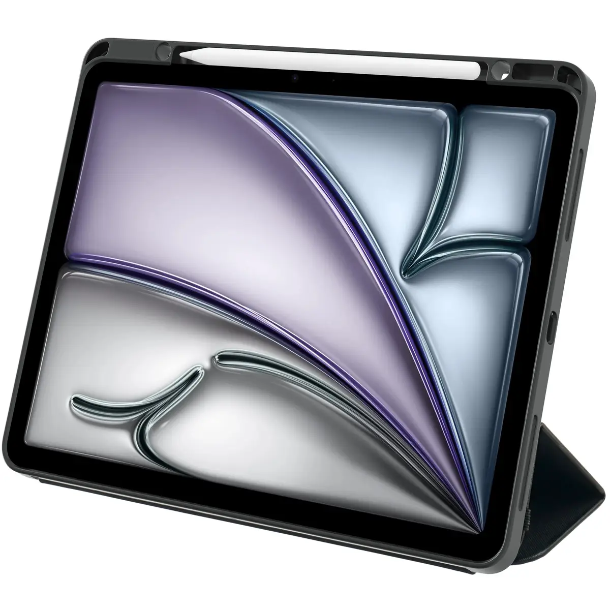 React Folio Series Flip-Hülle für Apple iPad Air 13" (M2) Schwarz