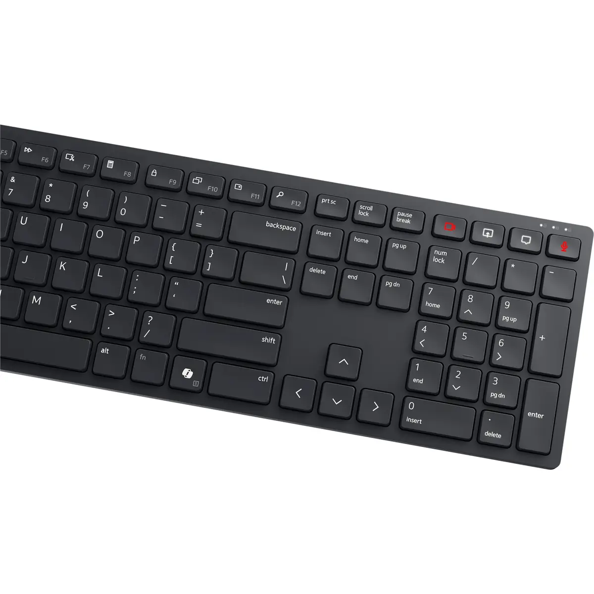Wired Collaboration Keyboard KB525C Tastatur USB USB-C AZERTY Französisch Schwarz mit 3 Jahre Advanced Exchange-Service