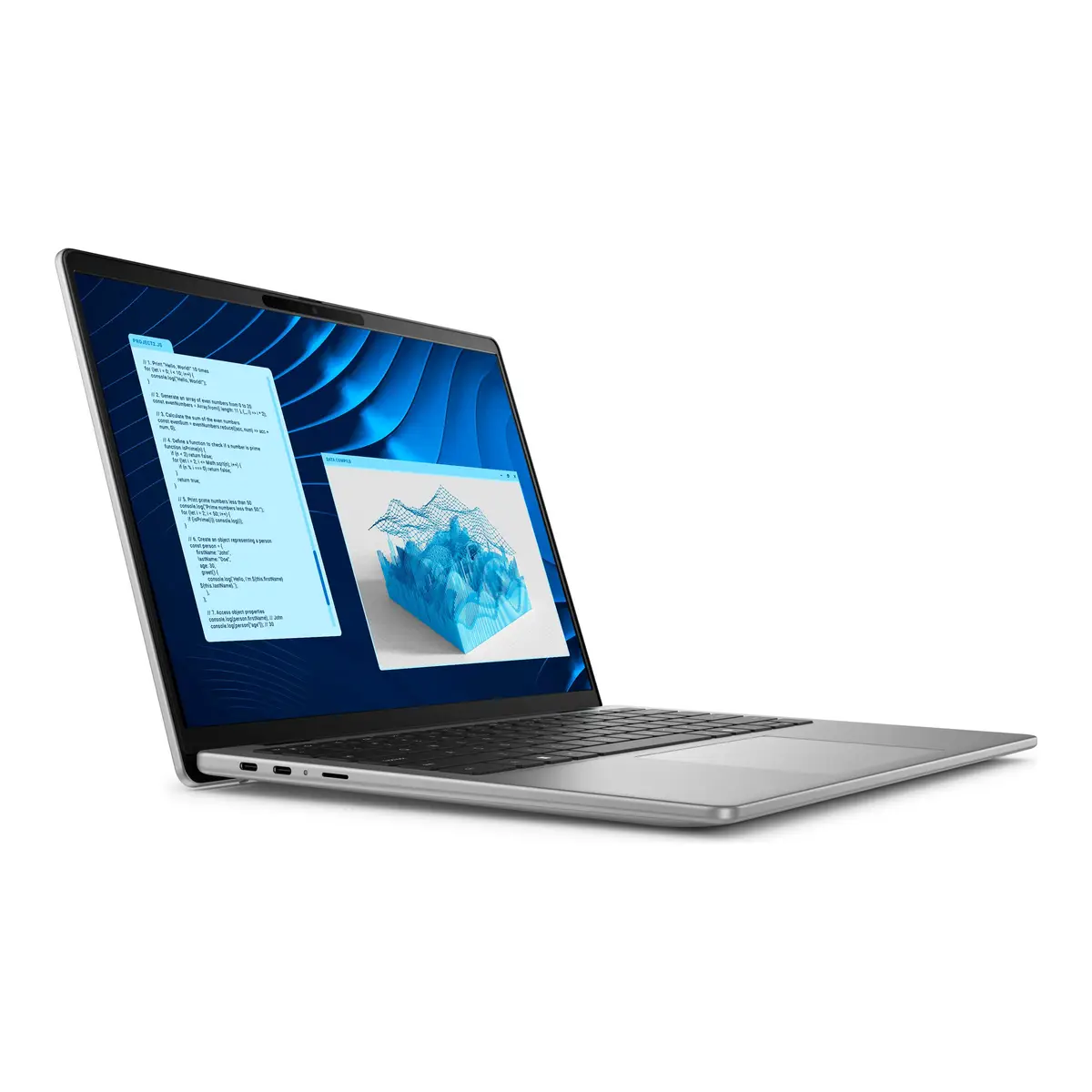 Latitude 5455 Snapdragon X Plus X1P-42-100 Win11Pro 16 GB 512 GB SSD 35.6 cm 14" 1920x1200 FHD Plus 7 Grau