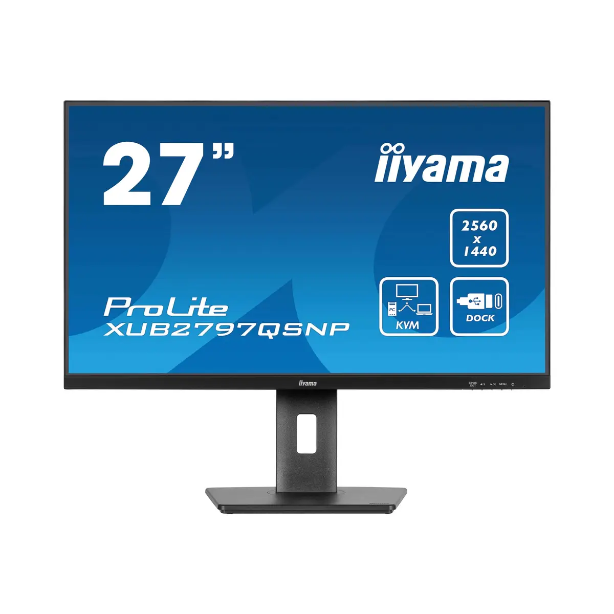 ProLite XUB2797QSNP-B1 Computerbildschirm 68,6 cm (27") 2560 x 1440 Pixel Wide Quad HD LED Schwarz