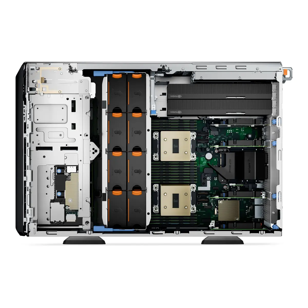 PowerEdge T560 Server 480 GB Turm (4.5U) Intel® Xeon Silver 4410Y 2 GHz 32 GB DDR5-SDRAM 1100 W