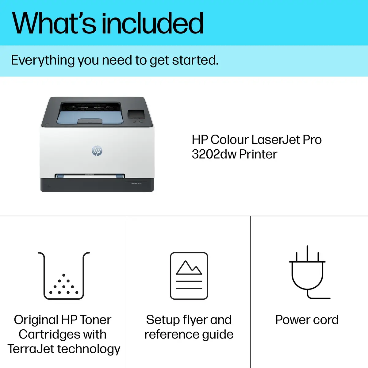 Color LaserJet Pro 3202dw A4 Farblaserdrucker 600x600dpi 25ppm Duplex