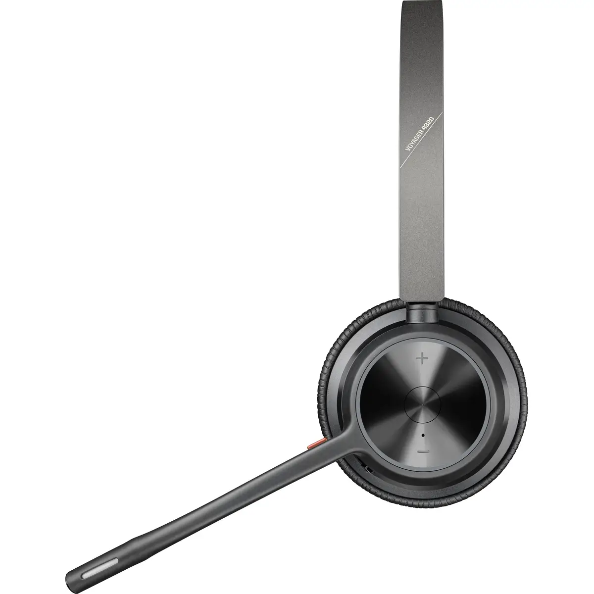 Poly Voyager 4320 Headset On-Ear Bluetooth kabellos USB-A Geräuschisolierung Zoom Certified