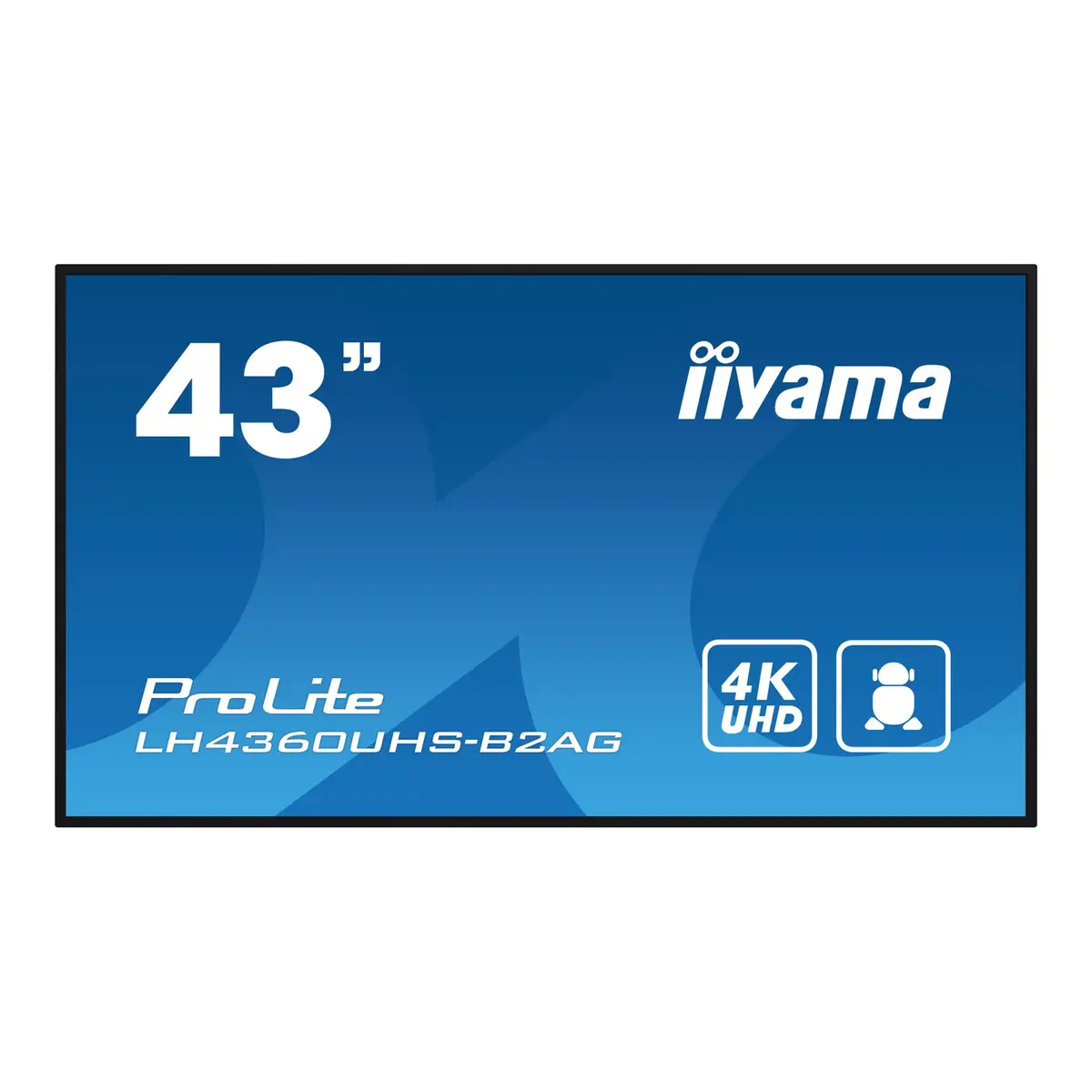 ProLite LH4360UHS-B2AG 109cm (43") Digital Signage 3840x2160 Pixel 4000:1 500cd/m² 6,5ms