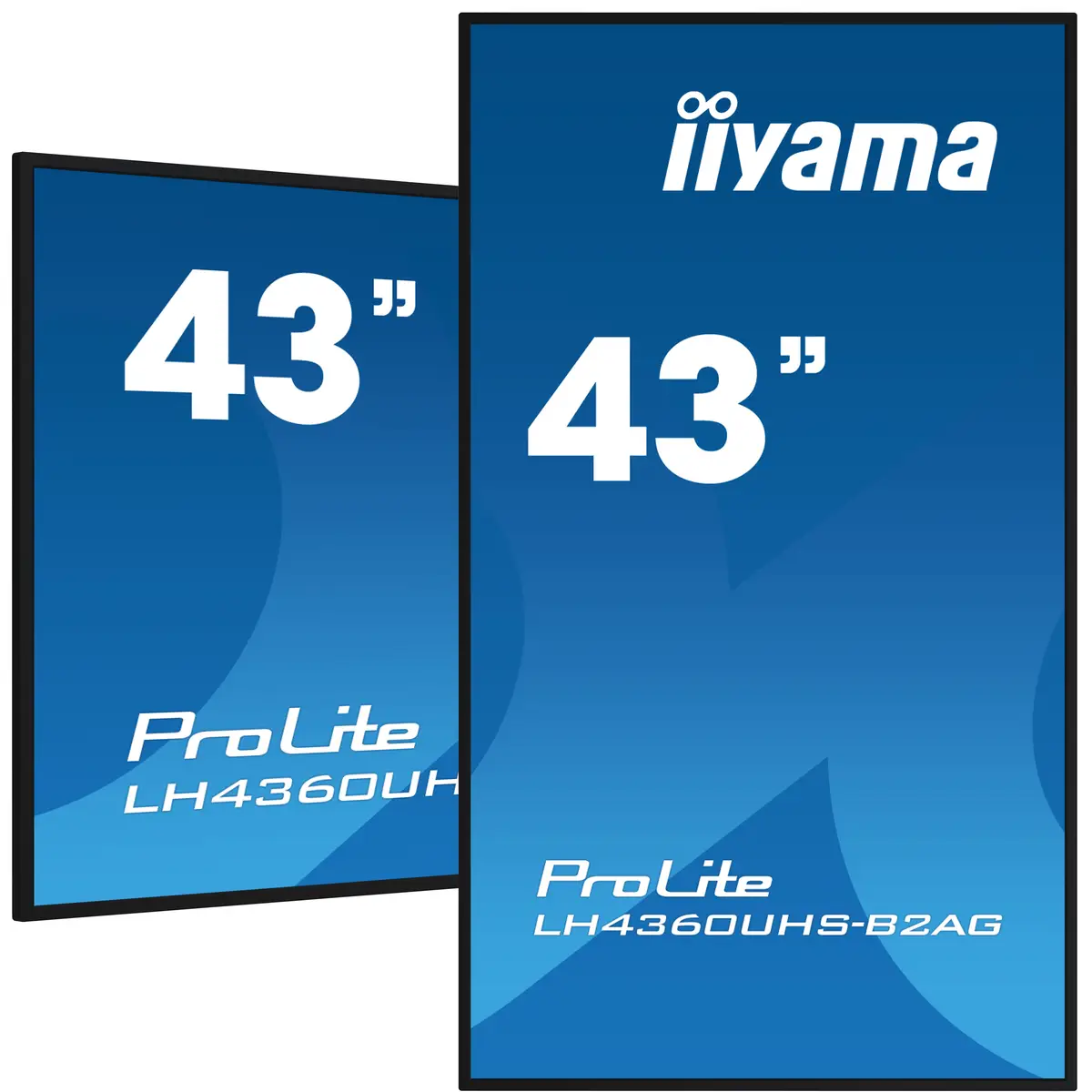 ProLite LH4360UHS-B2AG 109cm (43") Digital Signage 3840x2160 Pixel 4000:1 500cd/m² 6,5ms