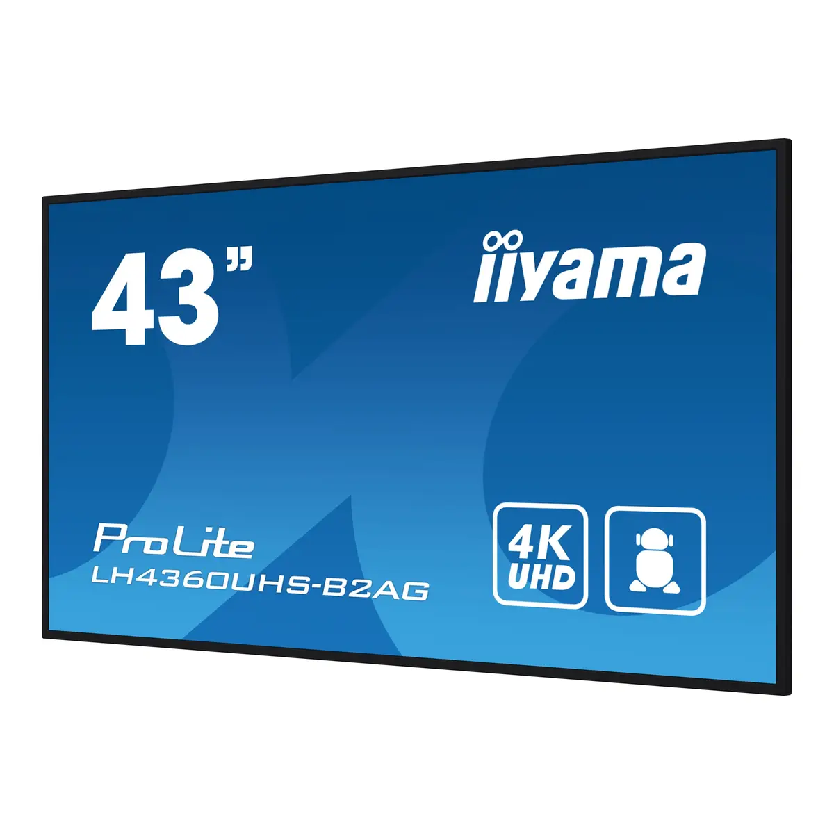 ProLite LH4360UHS-B2AG 109cm (43") Digital Signage 3840x2160 Pixel 4000:1 500cd/m² 6,5ms