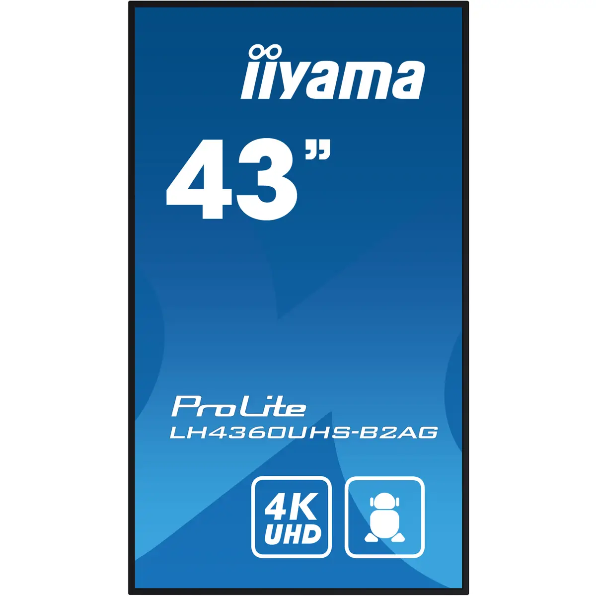 ProLite LH4360UHS-B2AG 109cm (43") Digital Signage 3840x2160 Pixel 4000:1 500cd/m² 6,5ms
