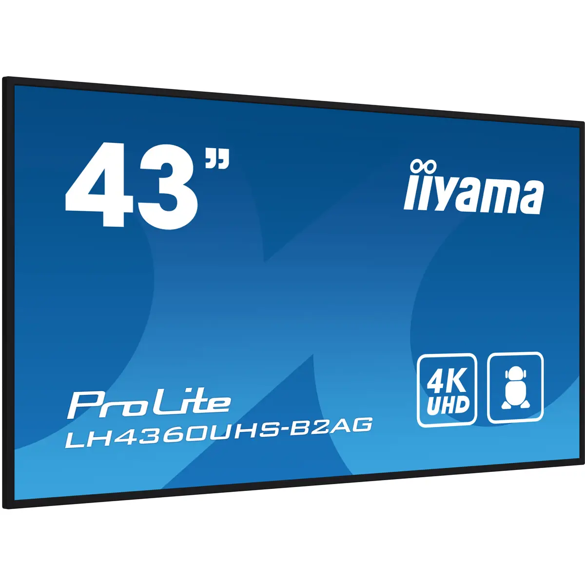 ProLite LH4360UHS-B2AG 109cm (43") Digital Signage 3840x2160 Pixel 4000:1 500cd/m² 6,5ms