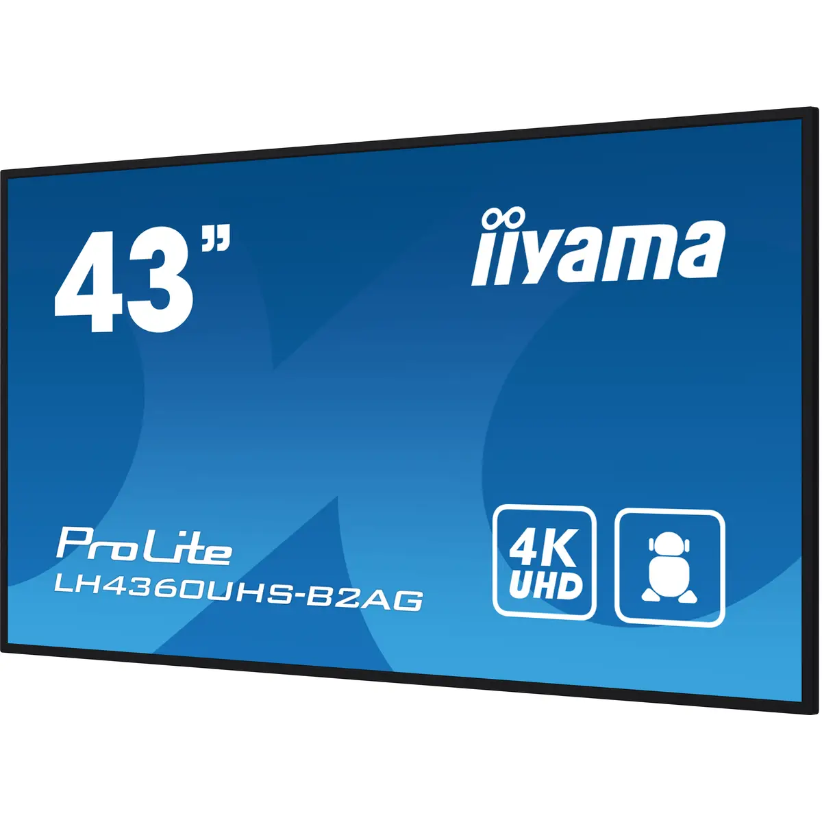 ProLite LH4360UHS-B2AG 109cm (43") Digital Signage 3840x2160 Pixel 4000:1 500cd/m² 6,5ms