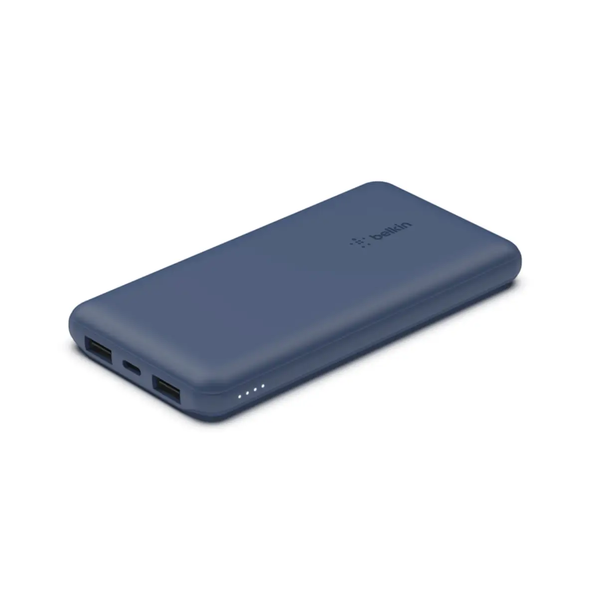 BoostCharge Powerbank 10000 mAh 18 Watt 3 Ausgabeanschlussstellen (24 pin USB-C, 2xUSB) Blau