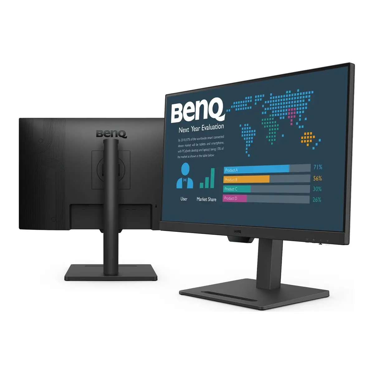 BL2790T Business LED-Monitor 68,6 cm 27" 1920x1080 Full HD 1080p 100 Hz IPS 250 cd/m² 1300:1 5 ms 2xHDMI DisplayPort Lautsprecher Schwarz